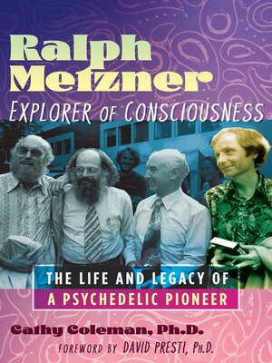 cover image of Ralph Metzner, Explorer of Consciousness